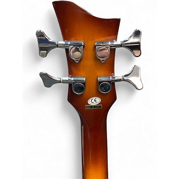 Used Rogue VB-100 Violin Bass Guitar Vintage Sunburst Electric Bass Guitar