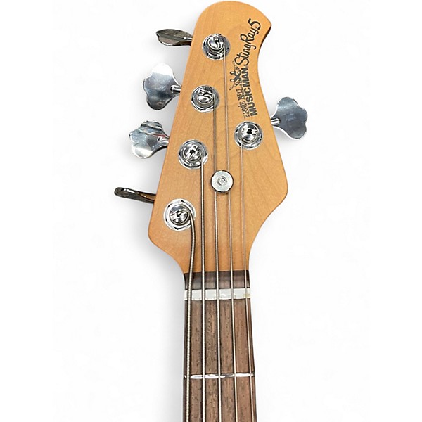 Used Ernie Ball Music Man StingRay 5 Special H VINTAGE TOBACCO BURST Electric Bass Guitar