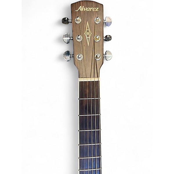 Used 2022 Alvarez AD60LCE Natural Acoustic Electric Guitar