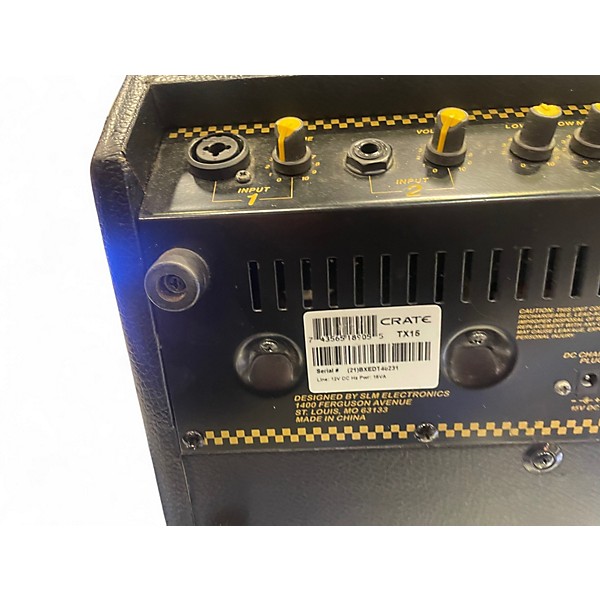 Used Crate Taxi Series TX15 Guitar Combo Amp