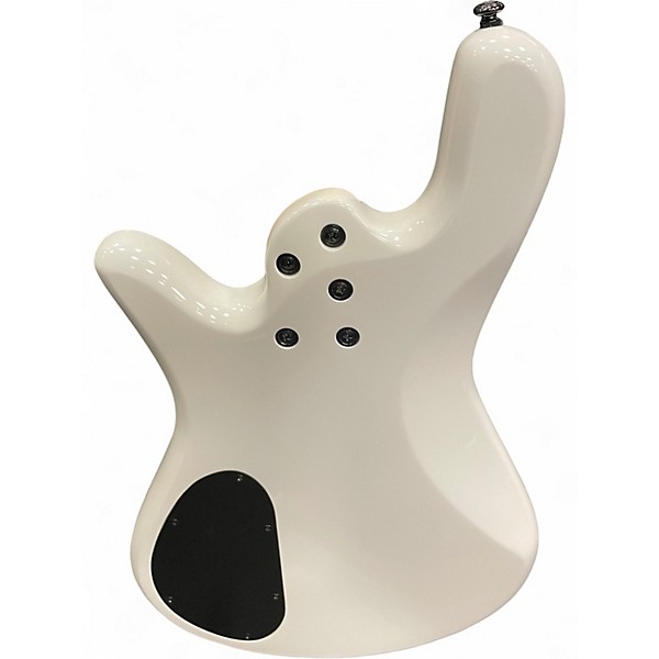 Used Spector Performer 4 White Electric Bass Guitar