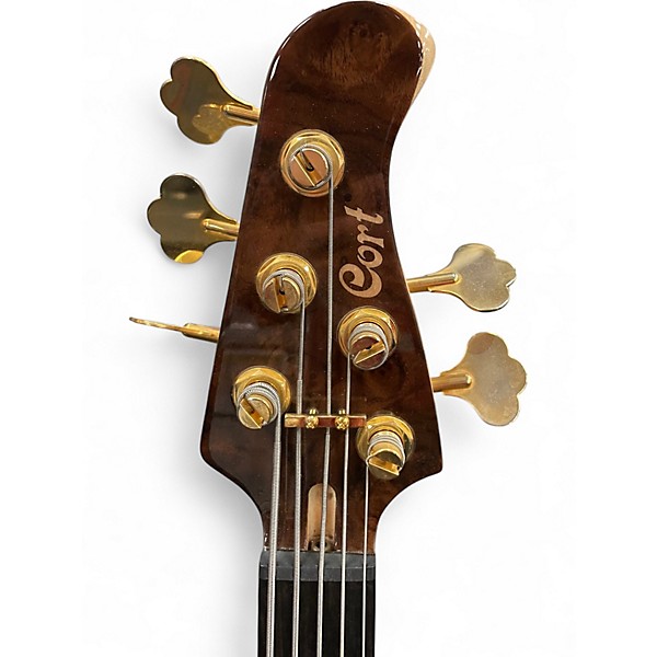 Used Cort Jeff Berlin Series Rithimic Natural Electric Bass Guitar