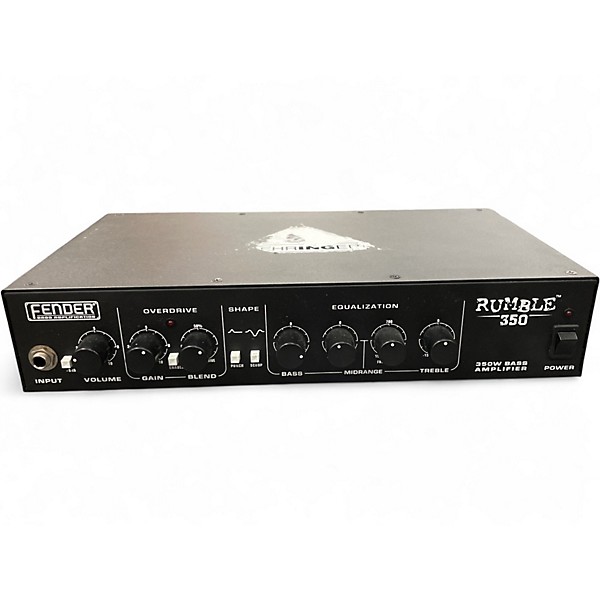 Used Fender Rumble 350 350W Bass Amp Head