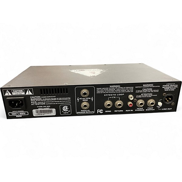 Used Fender Rumble 350 350W Bass Amp Head