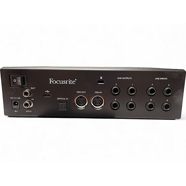Used Focusrite clarett+ 4pre Audio Interface