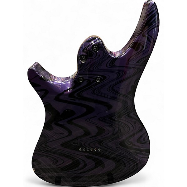Used Balaguer ARCHETYPE PURPLE SWIRL Solid Body Electric Guitar