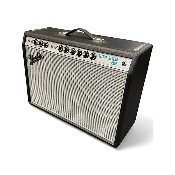 Used Fender 1968 Custom Deluxe Reverb 22W 1x12 Tube Guitar Combo Amp