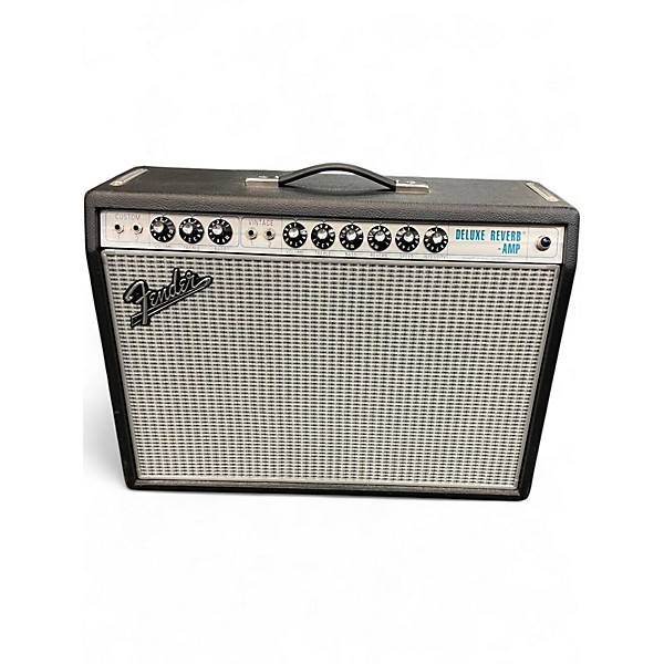 Used Fender 1968 Custom Deluxe Reverb 22W 1x12 Tube Guitar Combo Amp