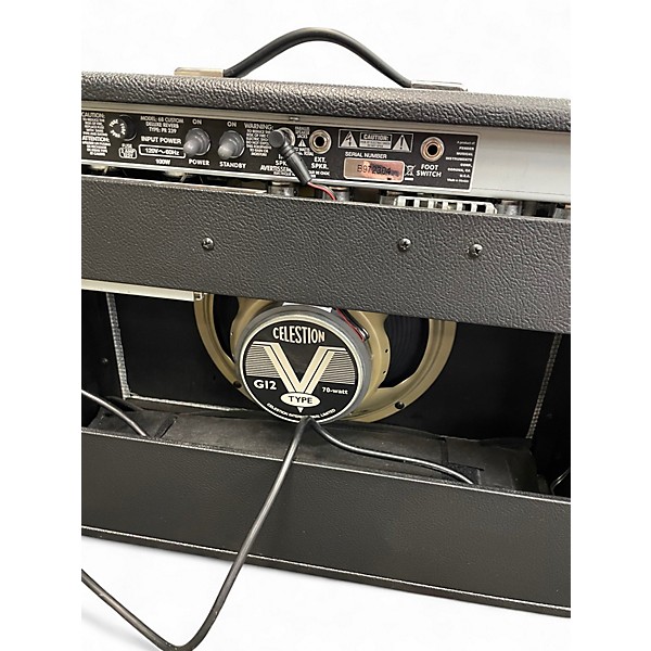 Used Fender 1968 Custom Deluxe Reverb 22W 1x12 Tube Guitar Combo Amp