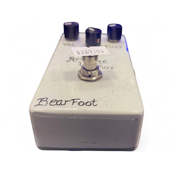 Used Bearfoot Fx Arctic White Fuzz Effect Pedal