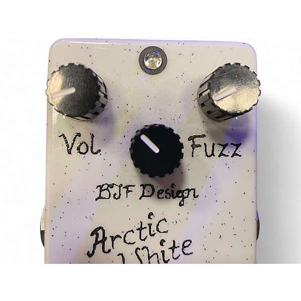 Used Bearfoot Fx Arctic White Fuzz Effect Pedal