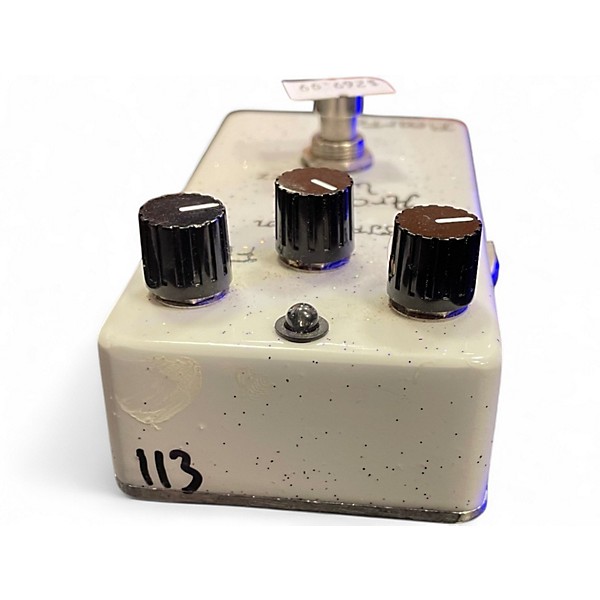 Used Bearfoot Fx Arctic White Fuzz Effect Pedal