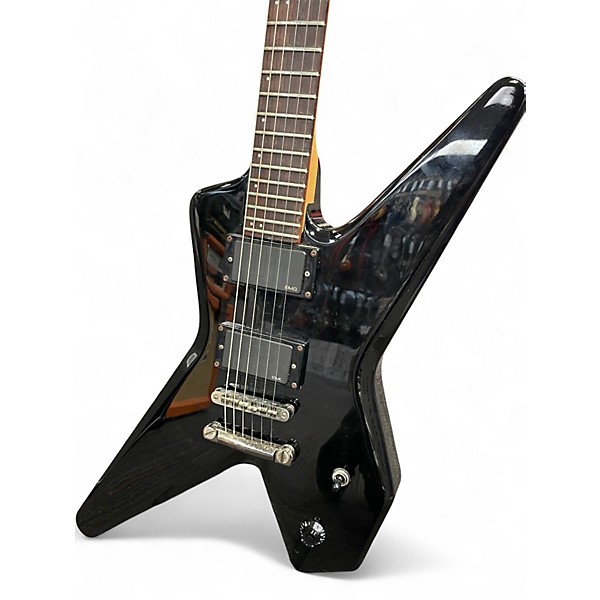 Used Godin redline nemesis Black Solid Body Electric Guitar