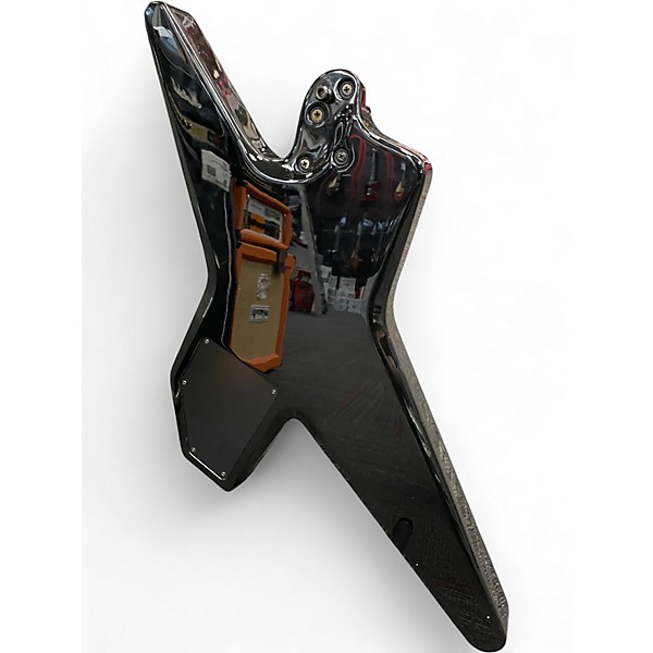 Used Godin redline nemesis Black Solid Body Electric Guitar