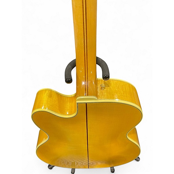 Vintage 1970s Guild Artist Award Natural Hollow Body Electric Guitar