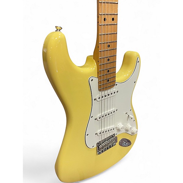 Used Fender Player Stratocaster Buttercream Solid Body Electric Guitar