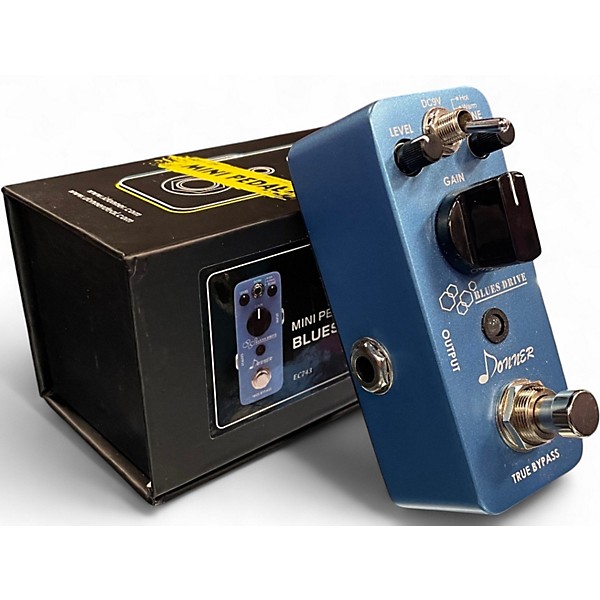 Used Donner Blues Drive Effect Pedal