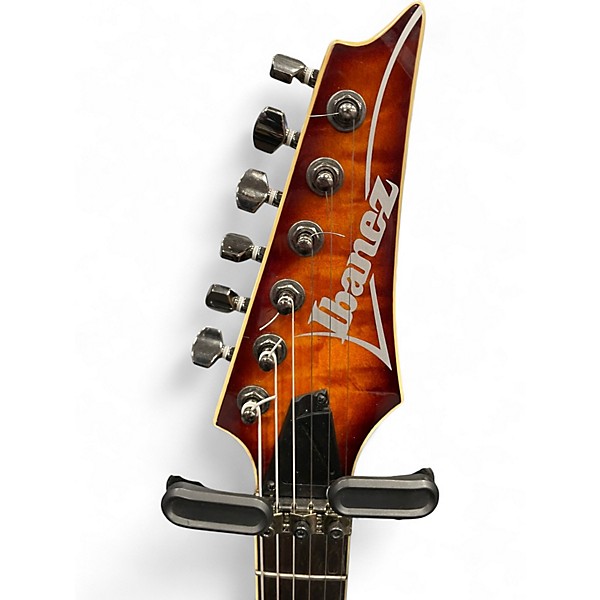 Used Ibanez S670QM Dragon Eye Burst Solid Body Electric Guitar