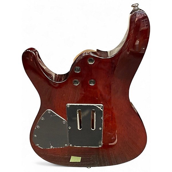 Used Ibanez S670QM Dragon Eye Burst Solid Body Electric Guitar