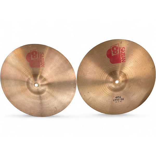 Used SABIAN 14in B8 Hi Hat Pair Cymbal