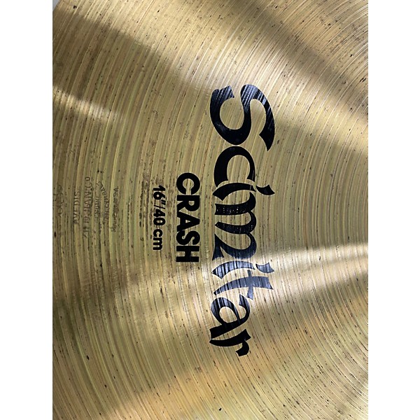 Used Zildjian 16in SCIMITAR CRASH Cymbal