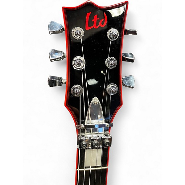 Used 2017 ESP LTD GT-600 GLEN TIPTON Black Solid Body Electric Guitar