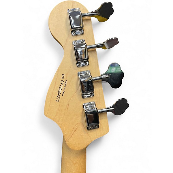 Used Squier Affinity Precision Bass Olympic White Electric Bass Guitar