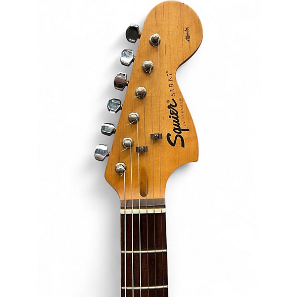 Used 1999 Squier Affinity Stratocaster Red Solid Body Electric Guitar