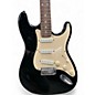 Used 1996 Squier Affinity Stratocaster Black Solid Body Electric Guitar