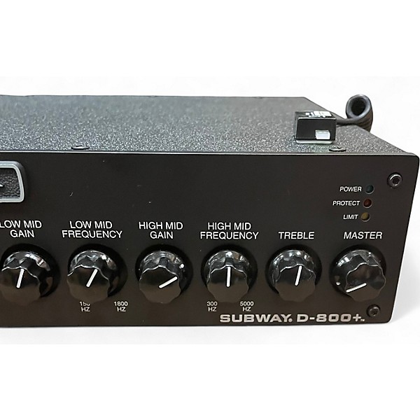Used MESA/Boogie SUBWAY D 800+ Bass Amp Head