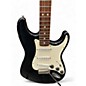 Used Fender Player Stratocaster Black and White Solid Body Electric Guitar