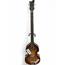 Vintage 1960s Hofner 500/1 Violin Tobacco Sunburst Electric Bass Guitar