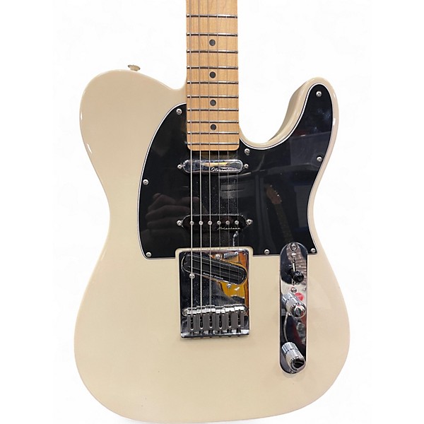 Used Fender Deluxe Nashville Telecaster White Blonde Solid Body Electric Guitar