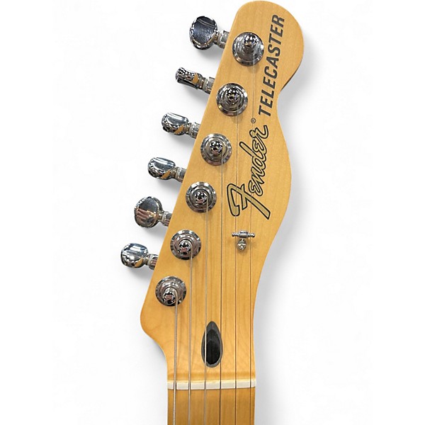 Used Fender Deluxe Nashville Telecaster White Blonde Solid Body Electric Guitar