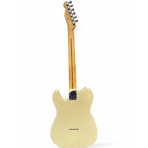 Used Fender Deluxe Nashville Telecaster White Blonde Solid Body Electric Guitar