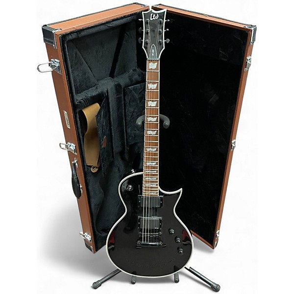 Used ESP LTD EC401 Black Solid Body Electric Guitar