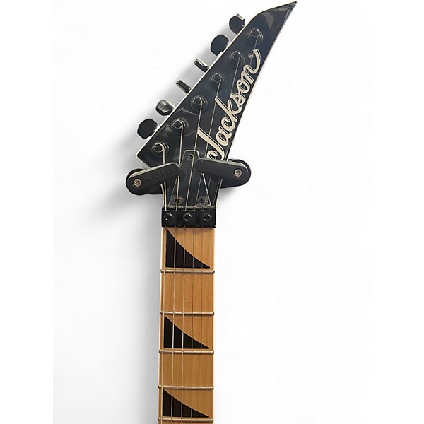 Used Jackson JS34Q Dinky Trans Red Solid Body Electric Guitar