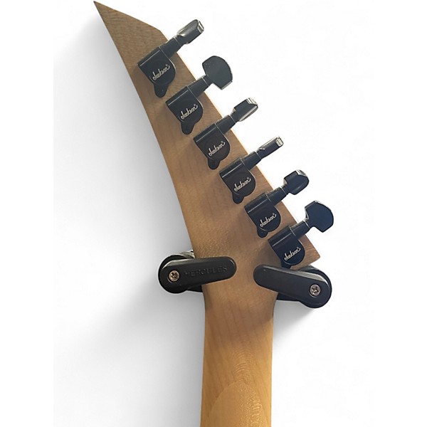 Used Jackson JS34Q Dinky Trans Red Solid Body Electric Guitar