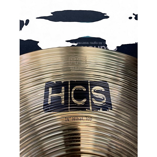 Used MEINL 14in HCS Hi Hat Pair Cymbal