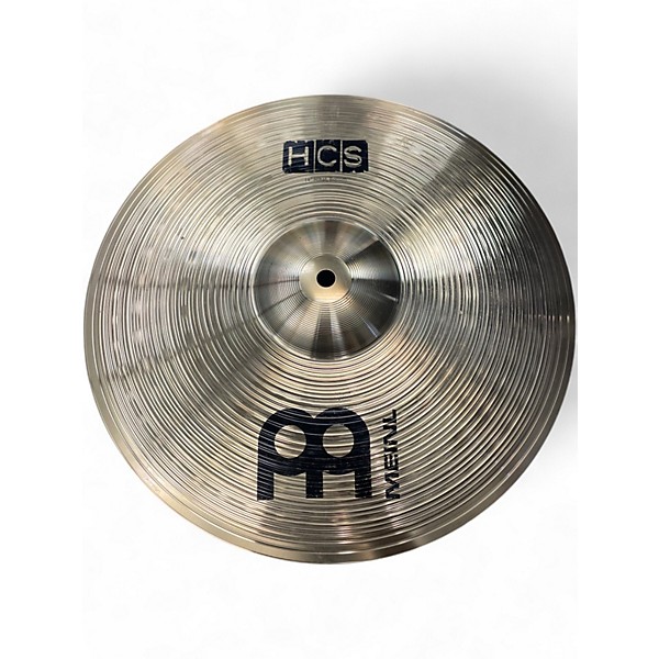 Used MEINL 14in HCS Hi Hat Pair Cymbal