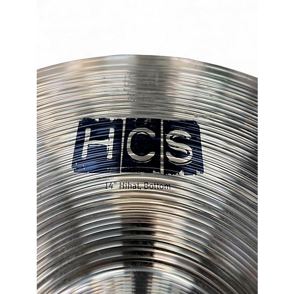 Used MEINL 14in HCS Hi Hat Pair Cymbal