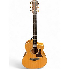 Used Taylor 214ce-K DLX Natural Acoustic Electric Guitar
