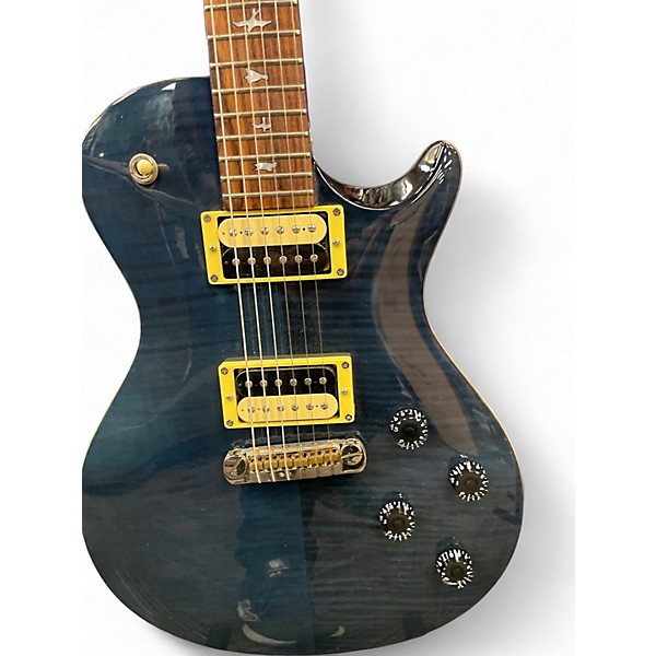 Used PRS SE Custom 22 Trans Black Solid Body Electric Guitar