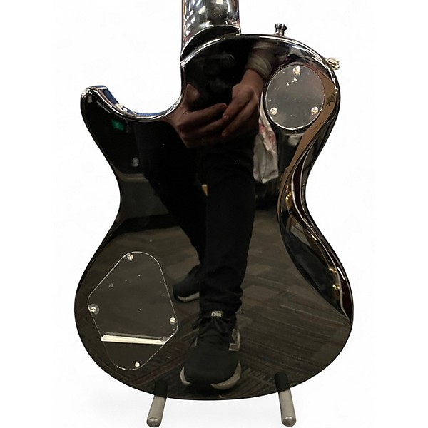 Used PRS SE Custom 22 Trans Black Solid Body Electric Guitar