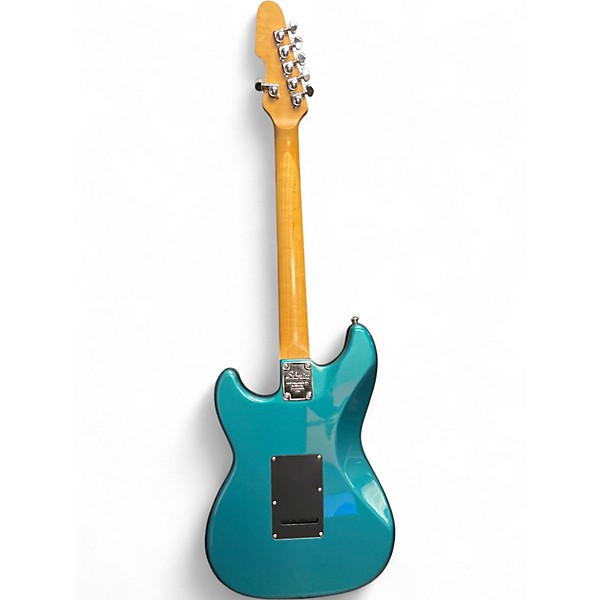 Used Schecter Guitar Research Banshee Teal Sparkle Solid Body Electric Guitar