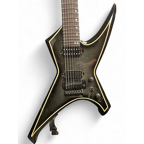 Used Ormsty METAL X FMT 7  BLACK  Solid Body Electric Guitar