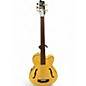 Used Samick HFB5 690RB 5 String Blonde Electric Bass Guitar thumbnail