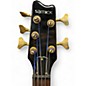 Used Samick HFB5 690RB 5 String Blonde Electric Bass Guitar