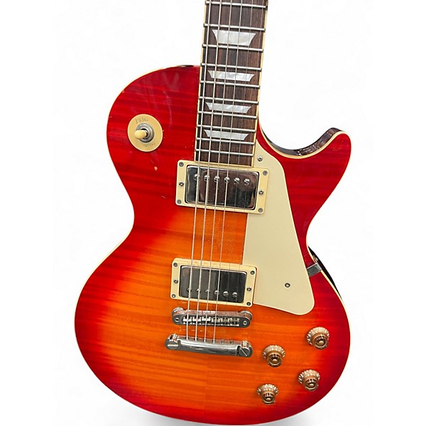 Used Burny LES PAUL MODEL 2 Color Sunburst Solid Body Electric Guitar