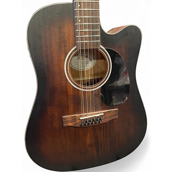 Used Mitchell T331-TCE-BST Terra Mahogany 12 String Acoustic Electric Guitar